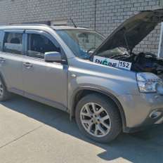 Nissan X-Trail на водородной очистке двигателя Nissan X-Trail проходит водородную очистку двигателя
